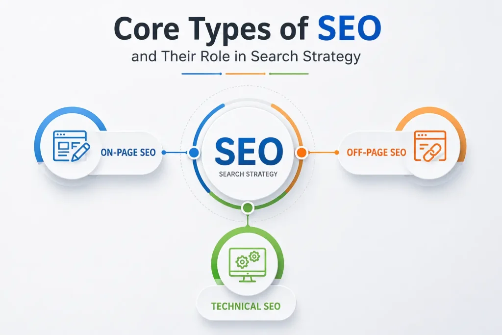 Core Types of SEO and Their Role in Search Strategy