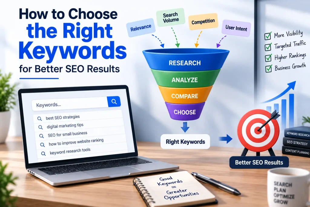 How to Choose the Right Keywords for Better SEO Results