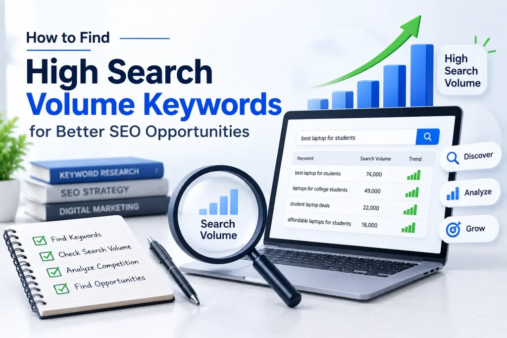 How to Find High Search Volume Keywords for Better SEO Opportunities
