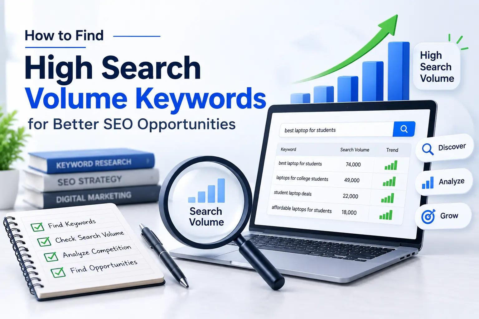 How to Find High Search Volume Keywords for Better SEO Opportunities
