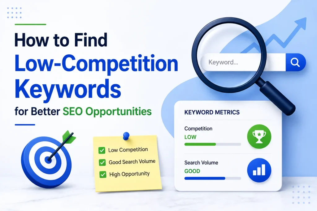How to Find Low-Competition Keywords for Better SEO Opportunities