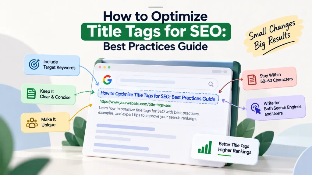 How to Optimize Title Tags for SEO Best Practices Guide
