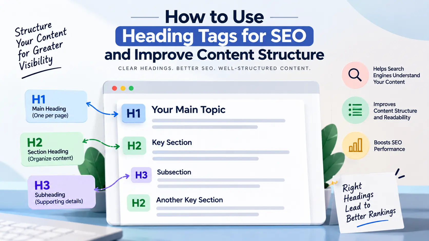 How to Use Heading Tags for SEO and Improve Content Structure