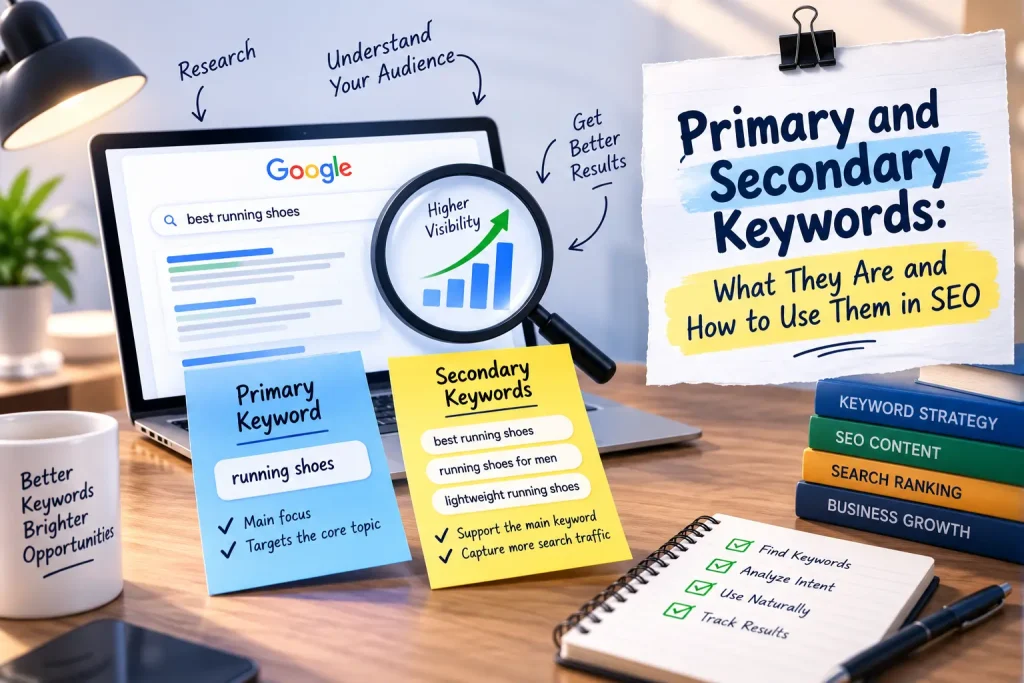 Primary and Secondary Keywords What They Are and How to Use Them in SEO