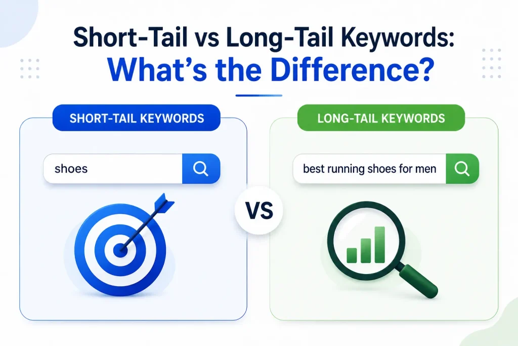 Short Tail vs Long Tail Keywords Whats the Difference