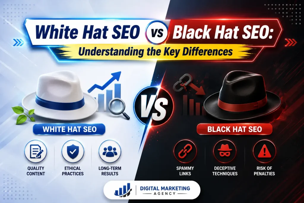 White Hat SEO vs Black Hat SEO